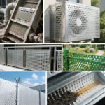 Wind Proof Dust Screen Stainless Steel Wire Mesh Hexagonal Hole Perforated Metal Sheet 1Mm Road Isolation and Protection - Image 6